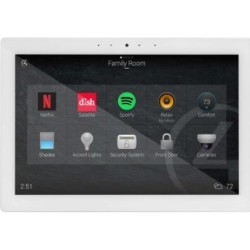 Control4® T4 Series In-Wall AC Touchscreen - 10" | White
